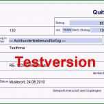 Großartig Quittung Vorlage Excel Download Quittungsvorlage