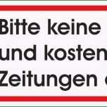 Hervorragen 20 Aufkleber Stop Bitte Keine Werbung &amp; Kostenlose