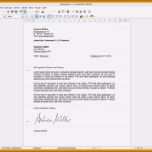 Hervorragen 7 Geschäftsbrief Vorlage Openoffice
