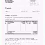 Hervorragen Angebot Vorlagen Kostenlos En
