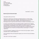 Hervorragen Bewerbungsschreiben Muster Bewerbungsschreiben