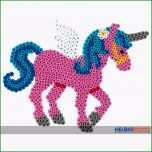Hervorragen Bügelperlen "pferd Einhorn" Midi 4024