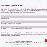 Hervorragen Einverständniserklärung Der Eltern Für Veranstaltungen