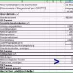 Hervorragen Excel Vorlage Kostenaufstellung Hausbau Lebend Hausbau