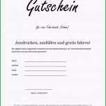 Hervorragen F Rerschein Gutschein Zum Ausdrucken