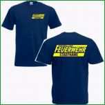 Hervorragen Feuerwehr T Shirt Druck Beidseitig Mit ortsnamen