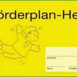 Hervorragen Förderplan Heft Arbeitsblätter Vorlagen