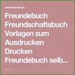 Hervorragen Freundebuch Freundschaftsbuch Vorlagen Zum Ausdrucken