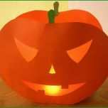 Hervorragen Halloween Papier Kürbis Aus tonpapier Basteln