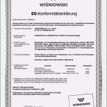 Hervorragen Konformitätserklärung Vorlage Pdf Süß Großartig