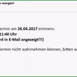 Hervorragen Kunden Terminerinnerung Per Mail 1 Tag Vor Termin