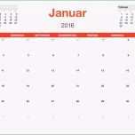 Hervorragen Numbers Vorlage Kalender 2016