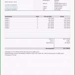 Hervorragen Rechnung Vorlage Schweiz Word Und Excel