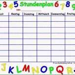 Hervorragen Stundenplan Vorlage Zum Ausdrucken Erstaunlich Stundenplan