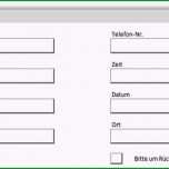 Hervorragen Telefonnotiz Vorlage Download