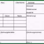 Hervorragen Unglaubliche Schriftfeld Din En iso 7200 Vorlage