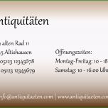 Hervorragen Visitenkarten Vorlage
