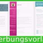 Hervorragen Vorlage Bewerbungsschreiben Mit Lebenslauf Zum Herunterladen
