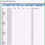 Phänomenal Arbeitszeitnachweis Vorlage Das Beste Von Stundenzettel