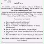 Phänomenal Elternbrief Schreiben Vorlage Luxus Einladung Zum