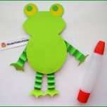 Phänomenal Frosch Basteln Mit Kindern Vorlage Und Anleitung