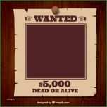 Phänomenal Gewünschtes Plakat Vorlage