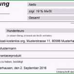 Phänomenal Inspirierende Quittung Vorlage Excel