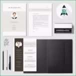 Phänomenal Kreative Bewerbungsvorlage &amp; Lebenslauf Muster