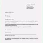Phänomenal Kündigungsschreiben Vorlage Wohnung Hübsch Vorlage