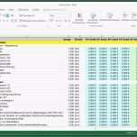 Phänomenal Leistungsverzeichnis Vorlage Excel Schönste Viele
