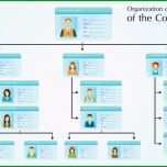 Phänomenal organigramm Vorlage Des Unternehmens