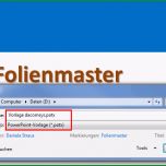Phänomenal Powerpoint 2010 – Folienmaster Erstellen