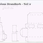 Phänomenal Schablone Strandkorb Teil 2 Boxen