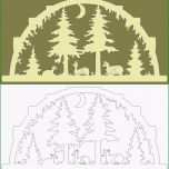 Phänomenal Schwibbogen Vorlage Ruhe Bei Mondschein