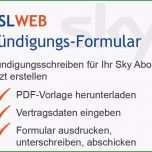 Phänomenal Sky Kündigen Kündigungsfrist &amp; Sky Kündigung Vorlage