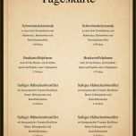 Phänomenal Speisekarten Und Menükarten Getränkekarten Vorlage Für