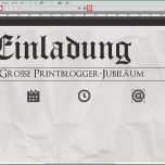 Phänomenal Tutorial Einladung Im Zeitungsstil Gestalten Saxoprint Blog
