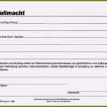 Phänomenal Vollmacht Vorlage Word Süß 7 Allgemeine Vollmacht