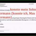 Phänomenal Wie Schreibe Ich Ein Entschuldigungsschreiben Für Schule