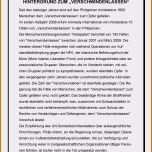 Schockieren 12 Stellungnahme Schreiben Vorlage