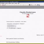 Schockieren 13 Geschäftsbrief Vorlage Openoffice