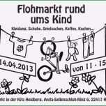 Schockieren 14 Flohmarkt Plakat Vorlage