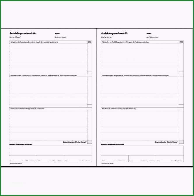 berichtsheft vorlage ihk bayern