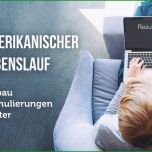 Schockieren Amerikanischer Lebenslauf Deutsche form Oder Resume