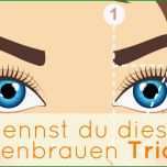 Schockieren Augenbrauen Vorlage Erstaunliche Kennst Du Se Tricks Für