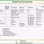 Schockieren Beispiel Einer Dokumentenliste Pdf