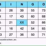 Schockieren Bingo Vorlagen