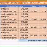 Schockieren Buchhaltung Umsatzsteuer Vorsteuer Zahllast Buchen