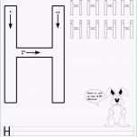 Schockieren Buchstaben Schreiben Lernen Arbeitsblätter Buchstabe H