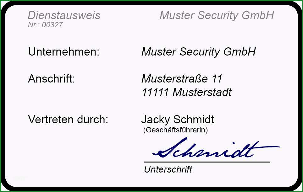 der perfekte nstausweis fuer sicherheits nste